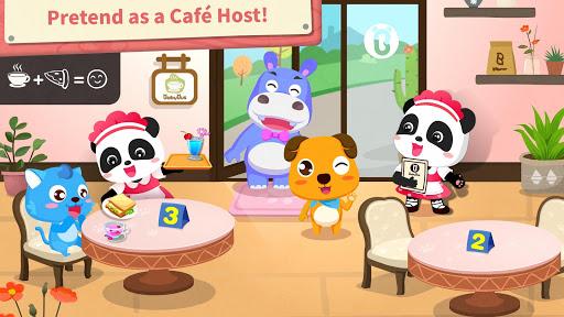 画像 2Verao Do Bebe Panda Cafeteria 記号アイコン。