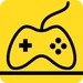 Le logo Video Games Icône de signe.