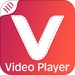 Le logo Video Player Hd Icône de signe.