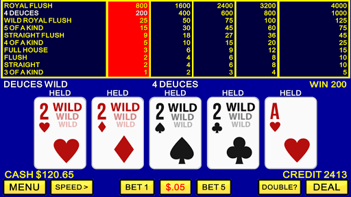 图片 0Video Poker Casino Vegas Games 签名图标。