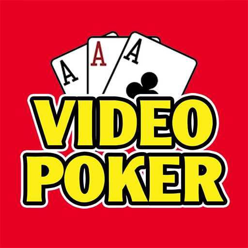Le logo Video Poker Vegas Icône de signe.