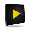 Le logo Videoder Icône de signe.