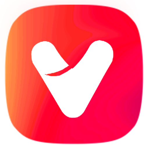 Le logo VidMate Icône de signe.