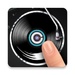 Logo Vinyl Record Finger Dj Icon
