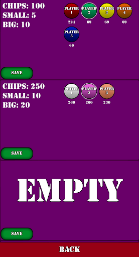 immagine 2Virtual Poker Chips Icona del segno.