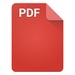 Le logo Visualizador De Pdf Do Google Icône de signe.
