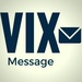 商标 Vix Message Lite 签名图标。