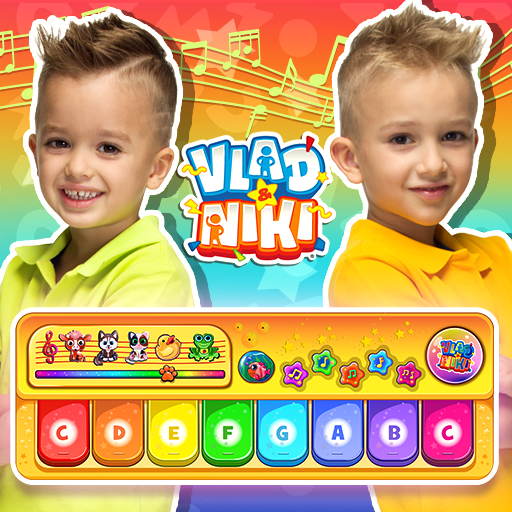 Logo Vlad E Niki Piano Infantil Icon