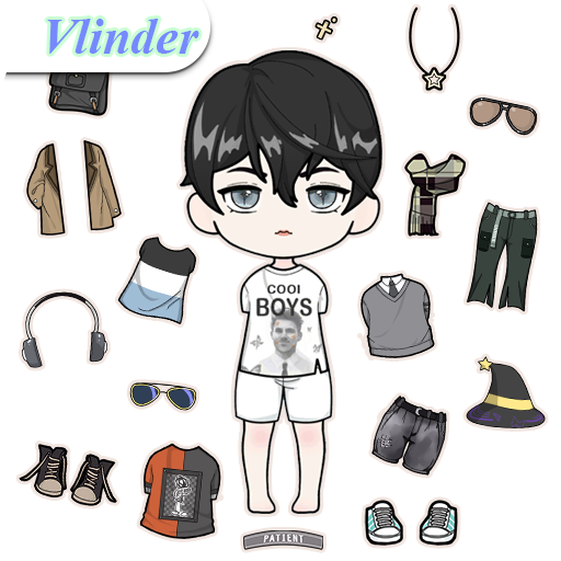 Logotipo Vlinder Boy Dress Up Games Icono de signo