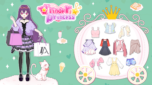 Imagen 0Vlinder Princess Dress Up Game Icono de signo
