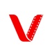 ロゴ Vlog Star 記号アイコン。