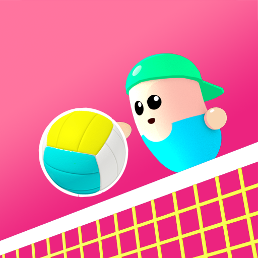 Logo Volley Beans Volleyball Game Icon