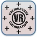 Le logo Vr Calibration Icône de signe.