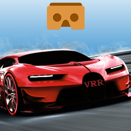 Le logo Vr Racer Highway Traffic 360 Icône de signe.