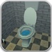 ロゴ Vr Toilet Simulator 記号アイコン。