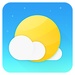 ロゴ Weather App Lazure Forecast Widget 記号アイコン。