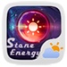 Le logo Widget Stone Energy Style Go Weather Ex Icône de signe.