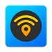 ロゴ Wifi Map Pro 記号アイコン。