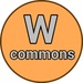 Le logo Wikimedia Commons Icône de signe.