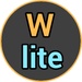 Le logo Wikipedia Lite Icône de signe.