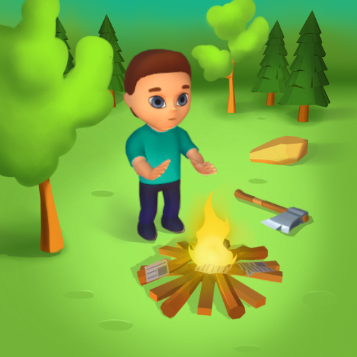 Logo Wild Forest Idle Survival Icon