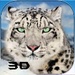 presto Wild Snow Leopard Simulator 3d Icona del segno.