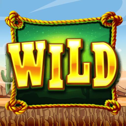Le logo Wild West Icône de signe.