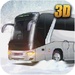 ロゴ Winter Bus Simulator 記号アイコン。