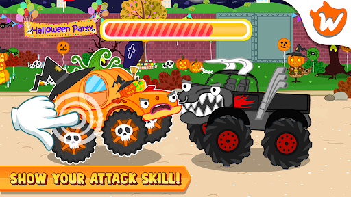 Image 1Wolfoo Monster Truck Policia Icon