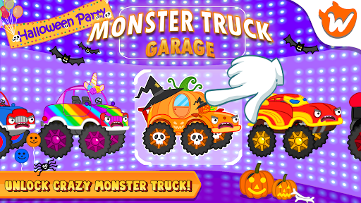 Image 2Wolfoo Monster Truck Policia Icon