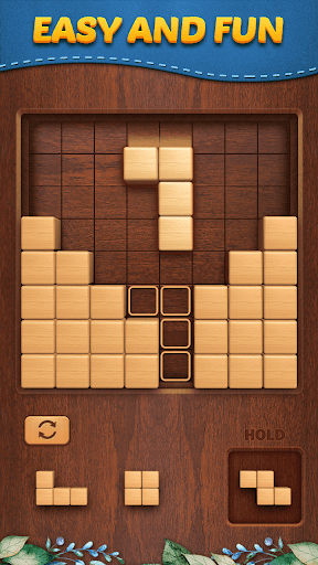 immagine 5Wood Block Puzzle 3d Icona del segno.