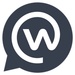 Le logo Workplace Chat By Facebook Icône de signe.