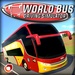 Le logo World Bus Driving Simulator Icône de signe.