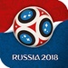 ロゴ World Cup 2018 記号アイコン。