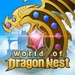 ロゴ World Of Dragon Nest 記号アイコン。