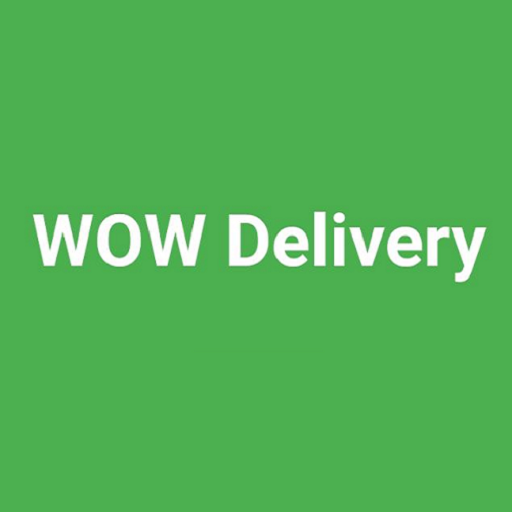 Le logo Wow Delivery Icône de signe.