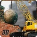 Logo Wrecking Ball Demolition Crane Icon