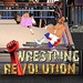 ロゴ Wrestling Revolution 記号アイコン。