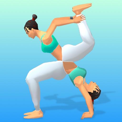 Logo Yoga Para Casais Ícone