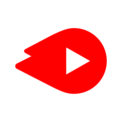 ロゴ YouTube Go 記号アイコン。