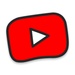 ロゴ Youtube Kids 記号アイコン。