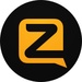 Le logo Zello Walkie Talkie Icône de signe.