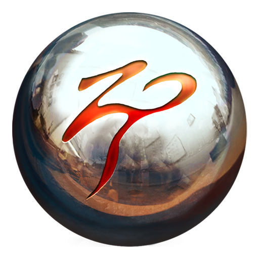 Le logo Zen Pinball Icône de signe.