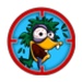 Logotipo Zombie Duck Hunt Icono de signo