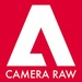 Le logo Adobe Camera Raw Icône de signe.
