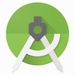 Le logo Android Studio Icône de signe.