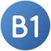 商标 B1 Free Archiver 签名图标。