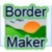 presto Border Maker Icona del segno.