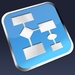 Le logo Clickcharts Free Diagram And Flowchart Maker Mac Icône de signe.