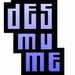 ロゴ Desmume 記号アイコン。